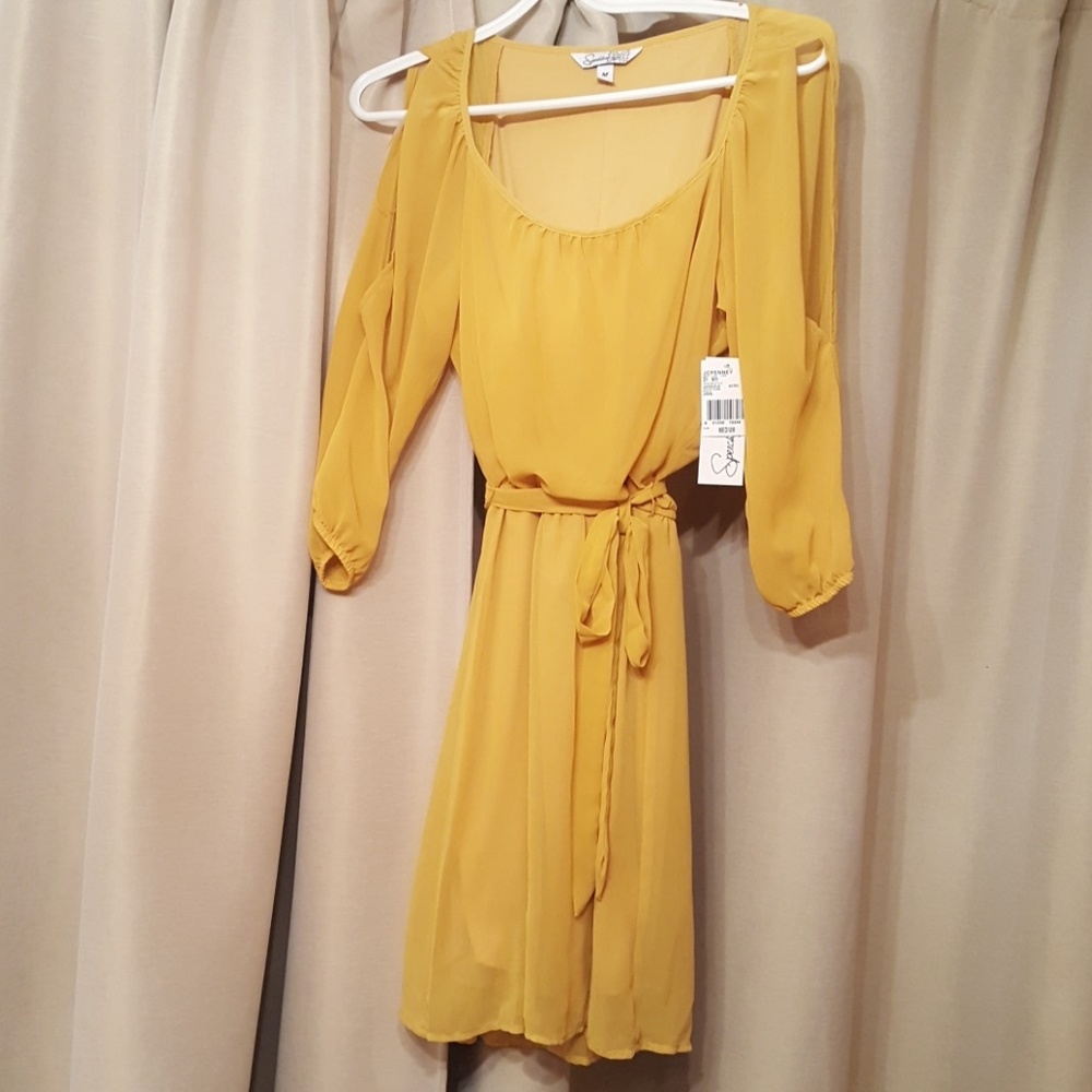 Cold Shoulder Dress